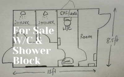 For Sale: Toilet & Shower Block